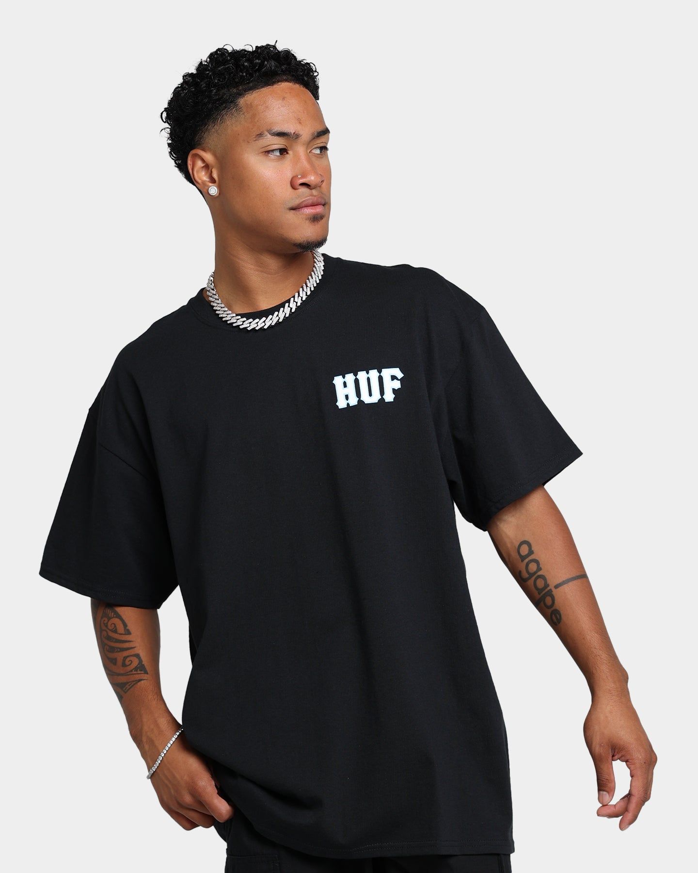 HUF Ice Dice T-Shirt Black sold by Culture Kings product image thumbnail 2