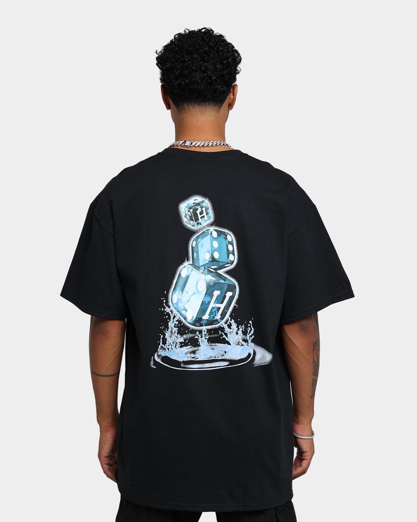 HUF Ice Dice T-Shirt Black sold by Culture Kings product image thumbnail 5