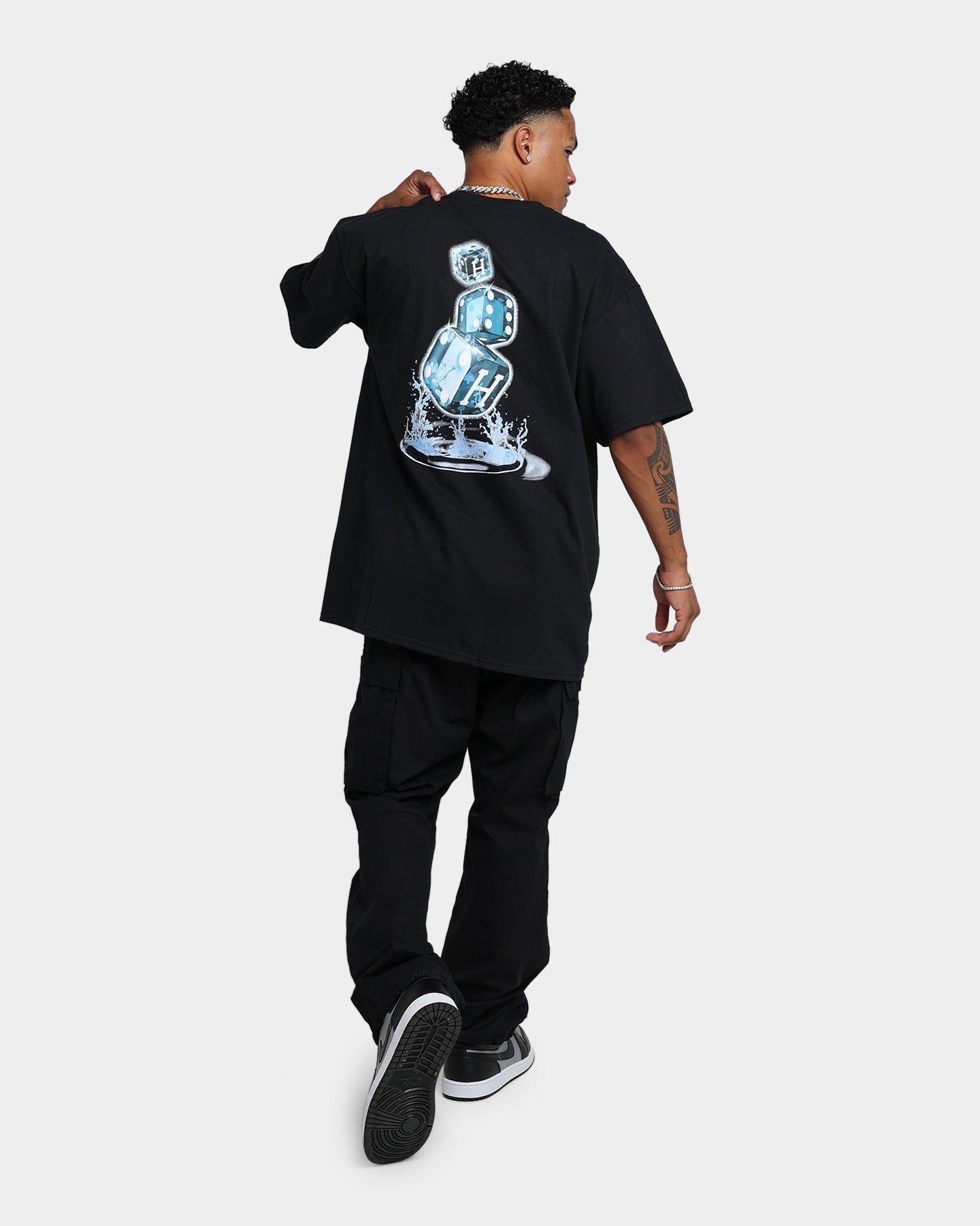 HUF Ice Dice T-Shirt Black sold by Culture Kings product image thumbnail 3