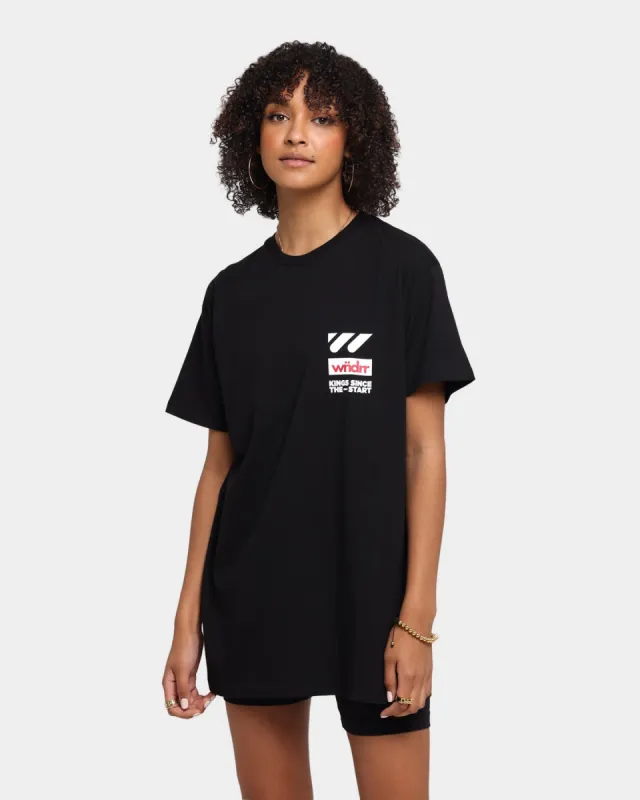 WNDRR Centre Line Custom Fit T-Shirt Black sold by Culture Kings
