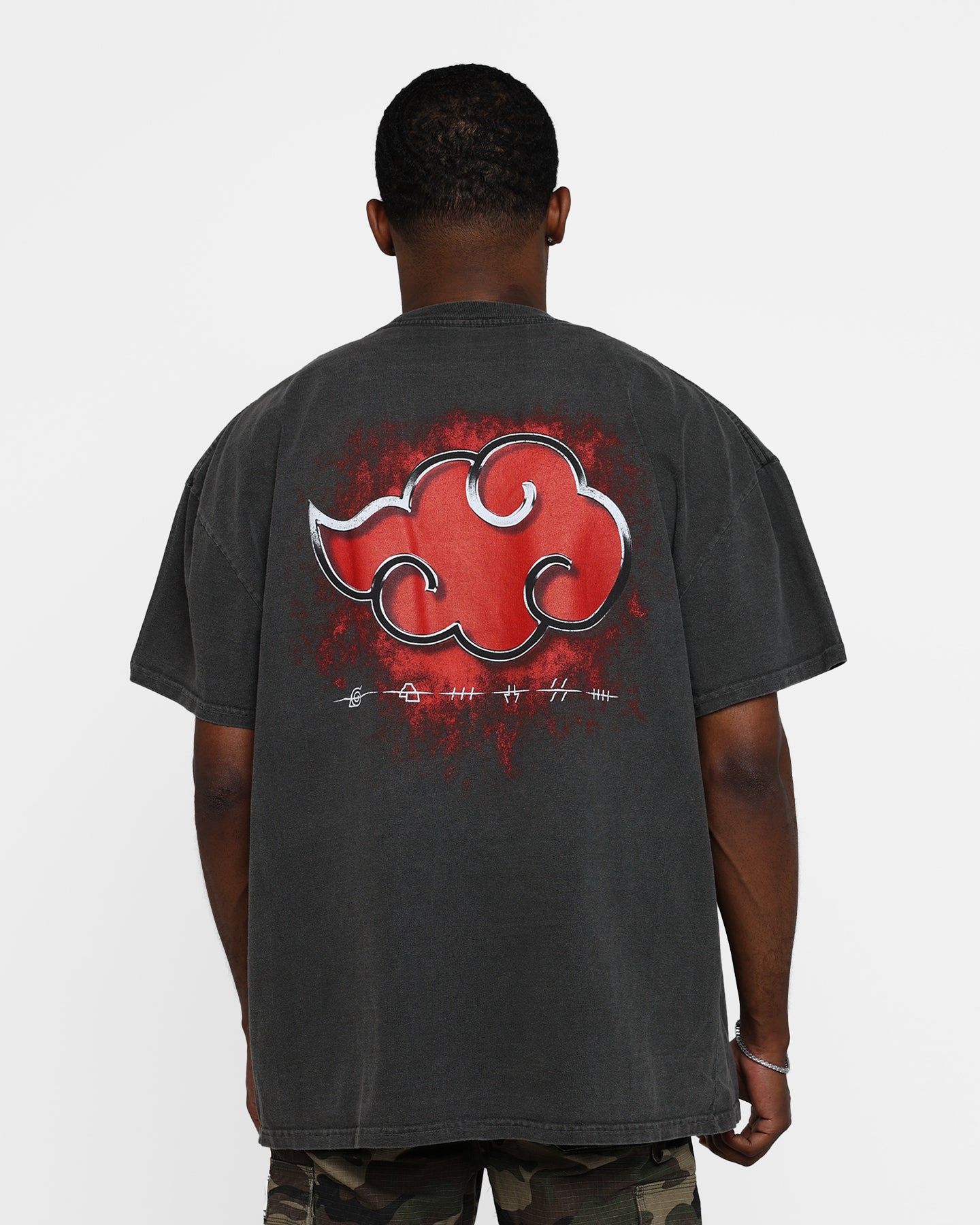 Goat Crew X Naruto Akatsuki Heavyweight Vintage T-Shirt Black Wash sold by Culture Kings product image thumbnail 5