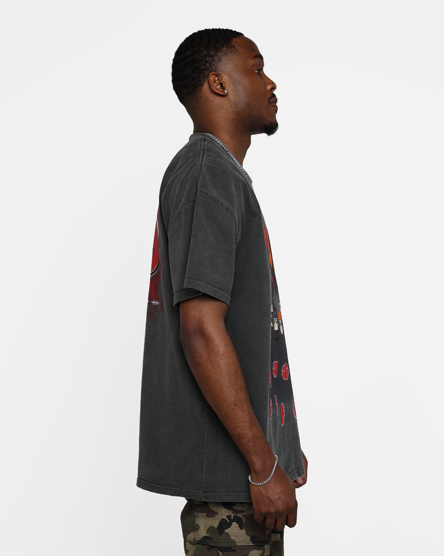 Goat Crew X Naruto Akatsuki Heavyweight Vintage T-Shirt Black Wash sold by Culture Kings product image thumbnail 6