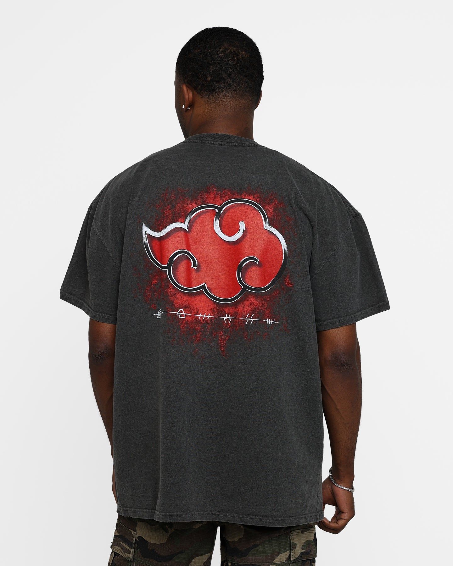 Goat Crew X Naruto Akatsuki Heavyweight Vintage T-Shirt Black Wash sold by Culture Kings product image thumbnail 2