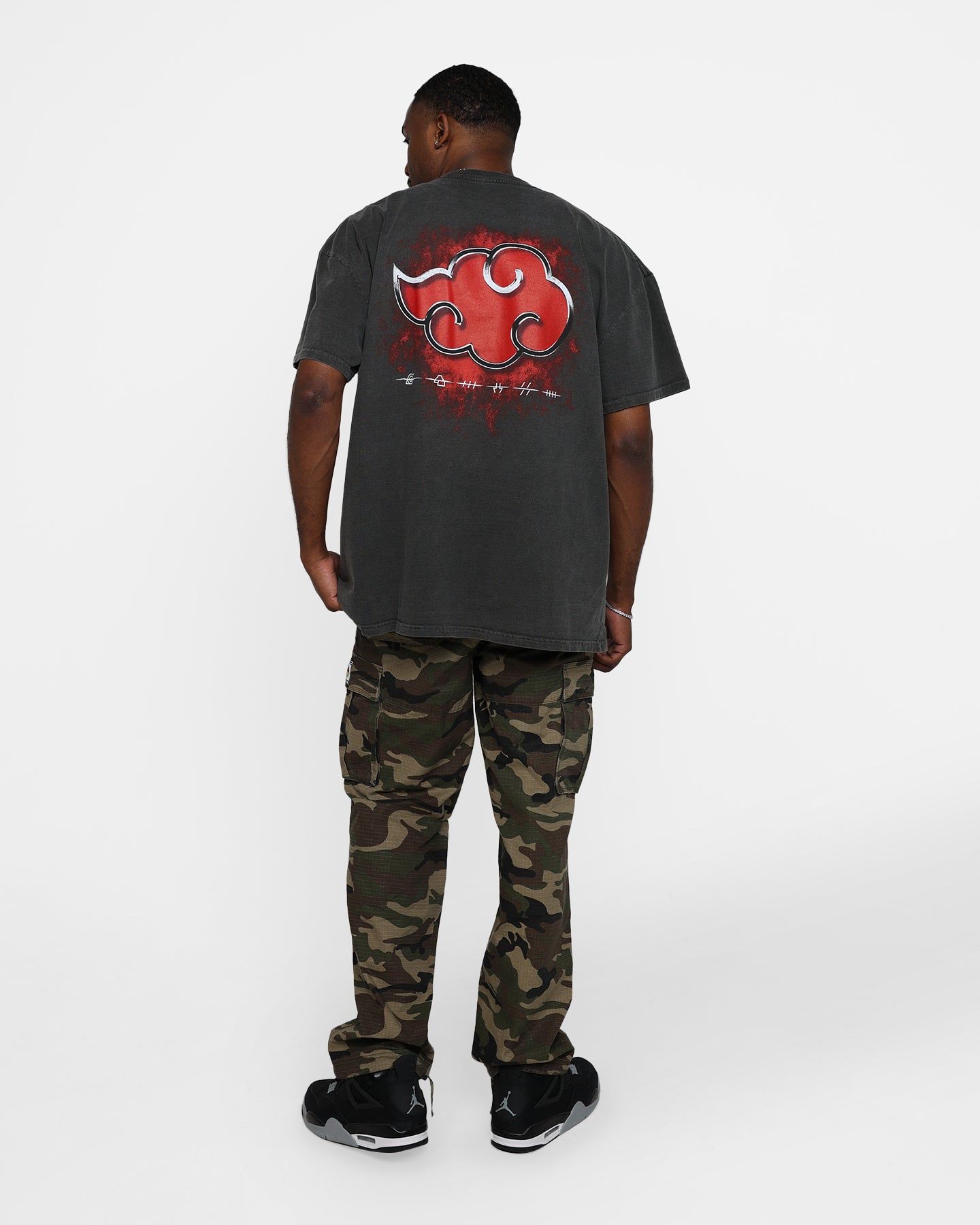 Goat Crew X Naruto Akatsuki Heavyweight Vintage T-Shirt Black Wash sold by Culture Kings product image thumbnail 8