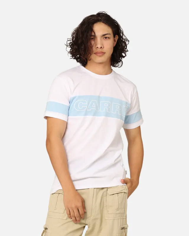 Carre Bars T-Shirt White/Light Blue sold by Culture Kings
