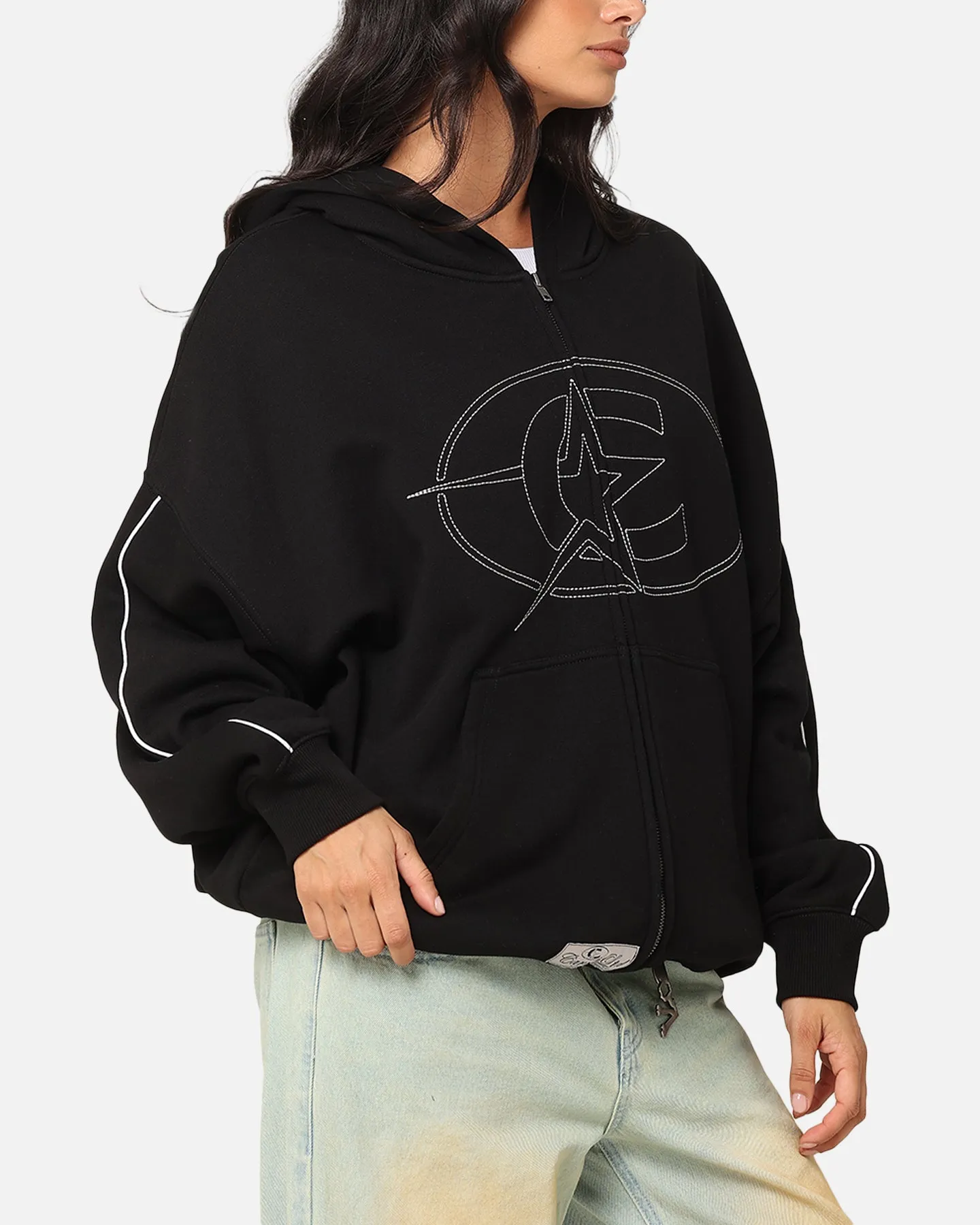 Carre C-Superstar Pipe Zip Hoodie Black sold by Culture Kings product image thumbnail 4