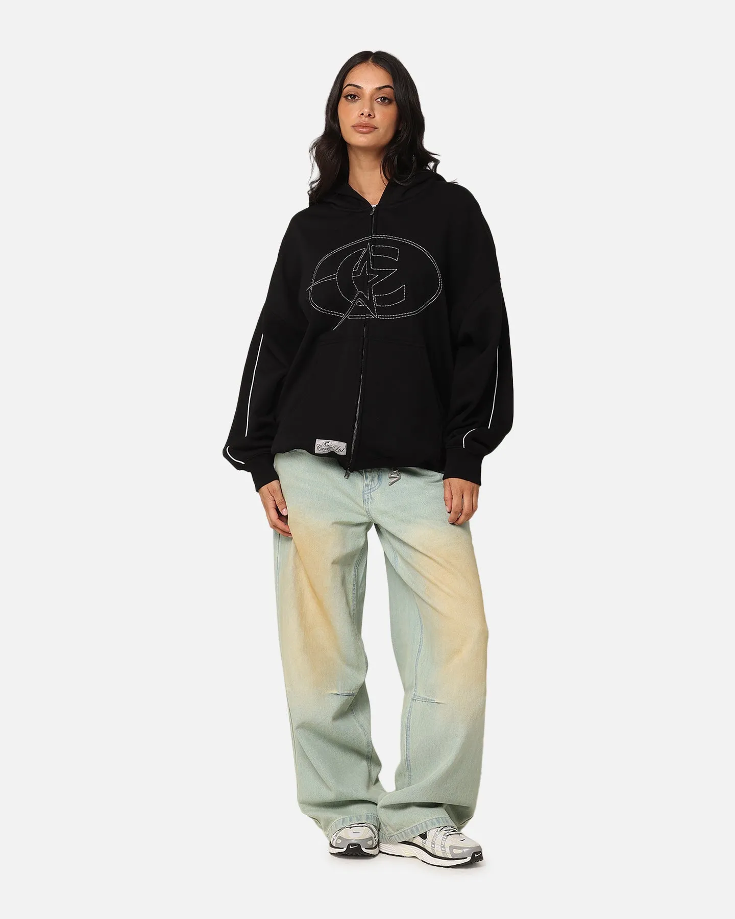 Carre C-Superstar Pipe Zip Hoodie Black sold by Culture Kings product image thumbnail 2