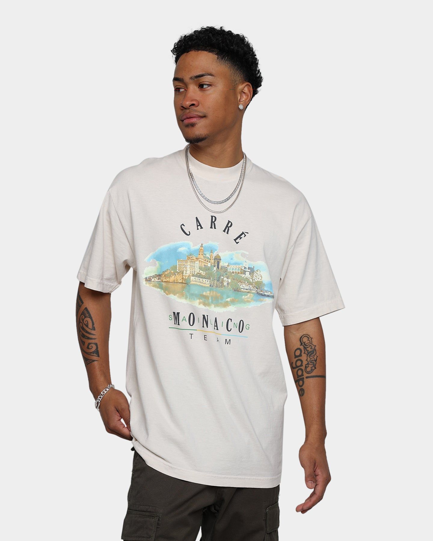 Carré Sailing USA Team T-Shirt Creme sold by Culture Kings product image thumbnail 2