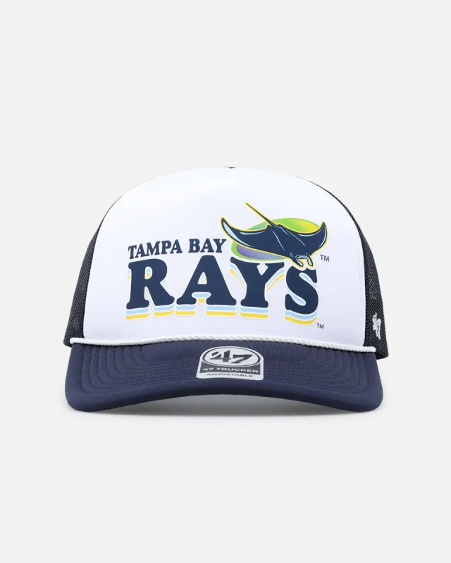 47 Brand Tampa Bay Rays '47 Region Foam Trucker Snapback Navy sold by Culture Kings