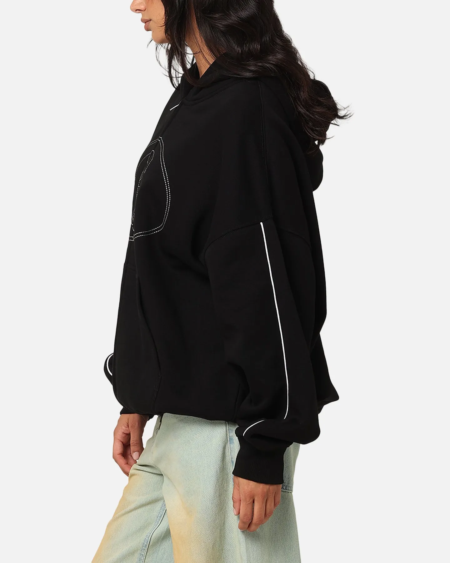 Carre C-Superstar Pipe Zip Hoodie Black sold by Culture Kings product image thumbnail 5