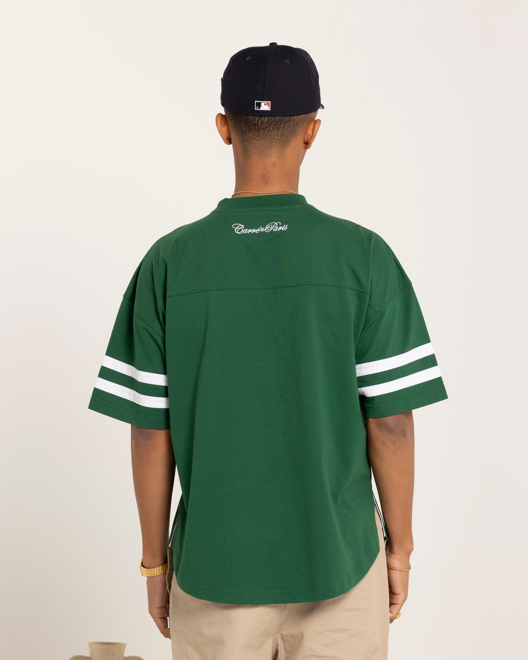 Carre CP Grid Iron T-Shirt Green sold by Culture Kings product image thumbnail 4
