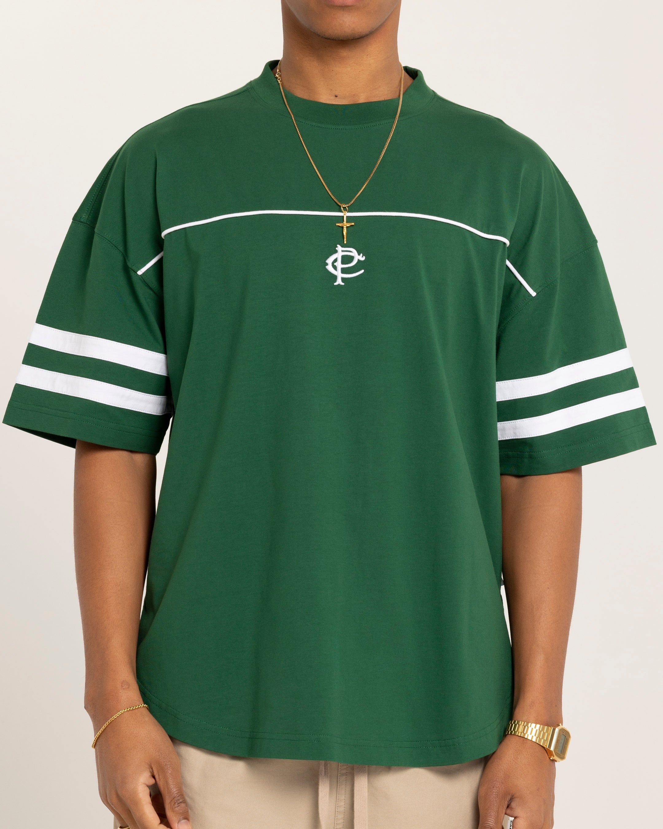 Carre CP Grid Iron T-Shirt Green sold by Culture Kings product image thumbnail 3