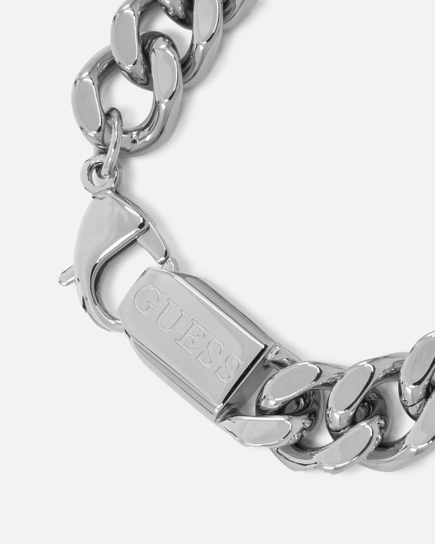 Guess Mainline South Alameda Shield Tag Bracelet Silver sold by Culture Kings product image thumbnail 4