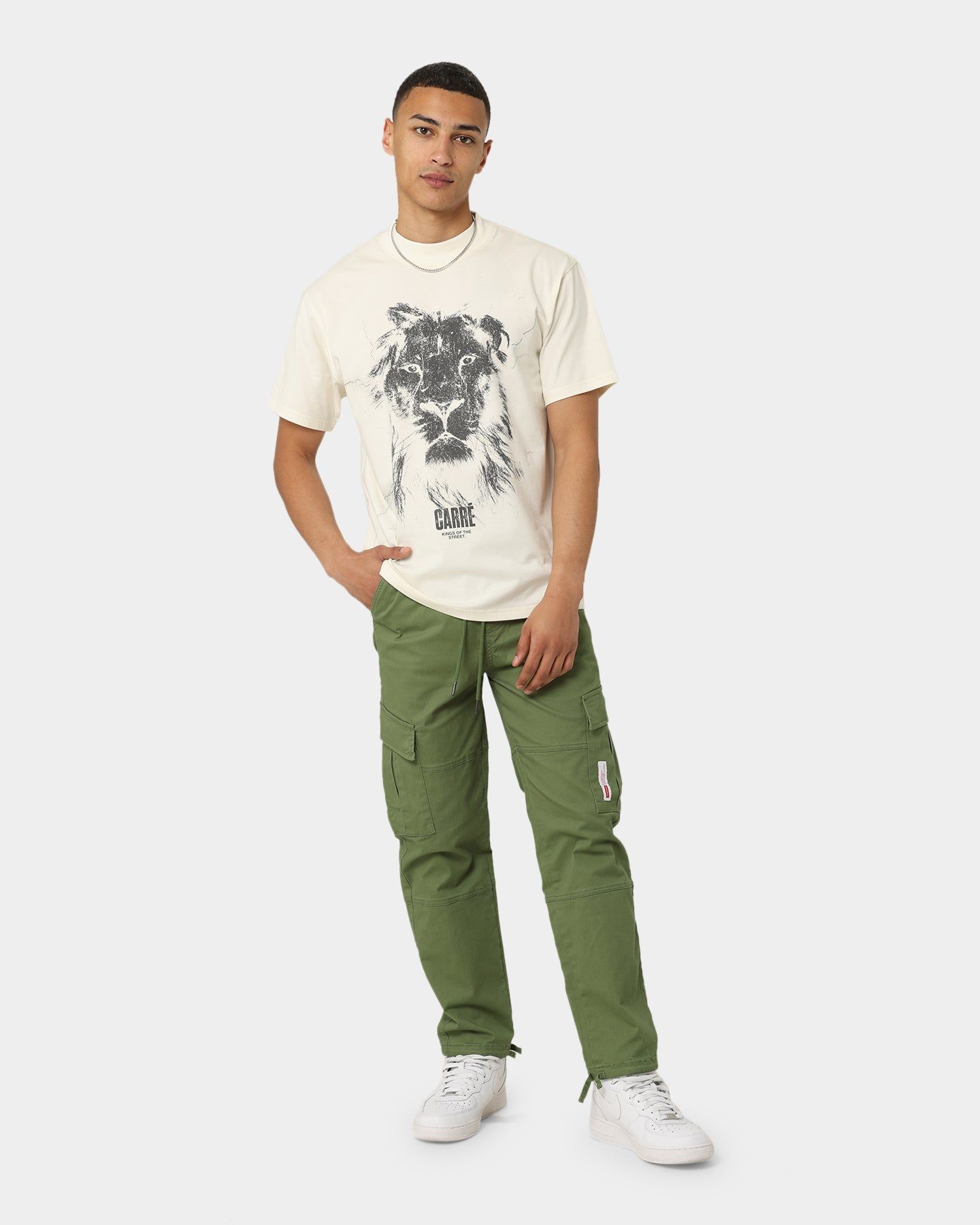 Carre Utilitaire Cargo Joggers Khaki Green sold by Culture Kings product image thumbnail 2