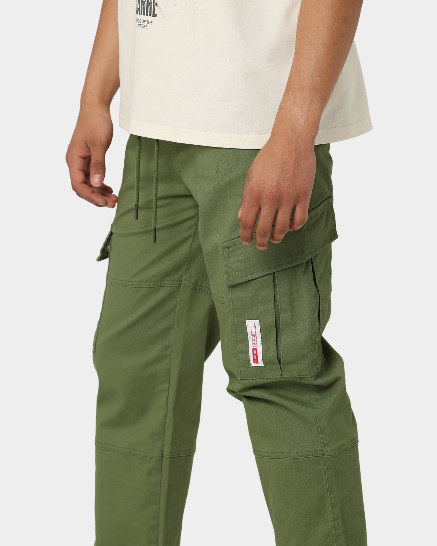 Carre Utilitaire Cargo Joggers Khaki Green sold by Culture Kings product image thumbnail 4