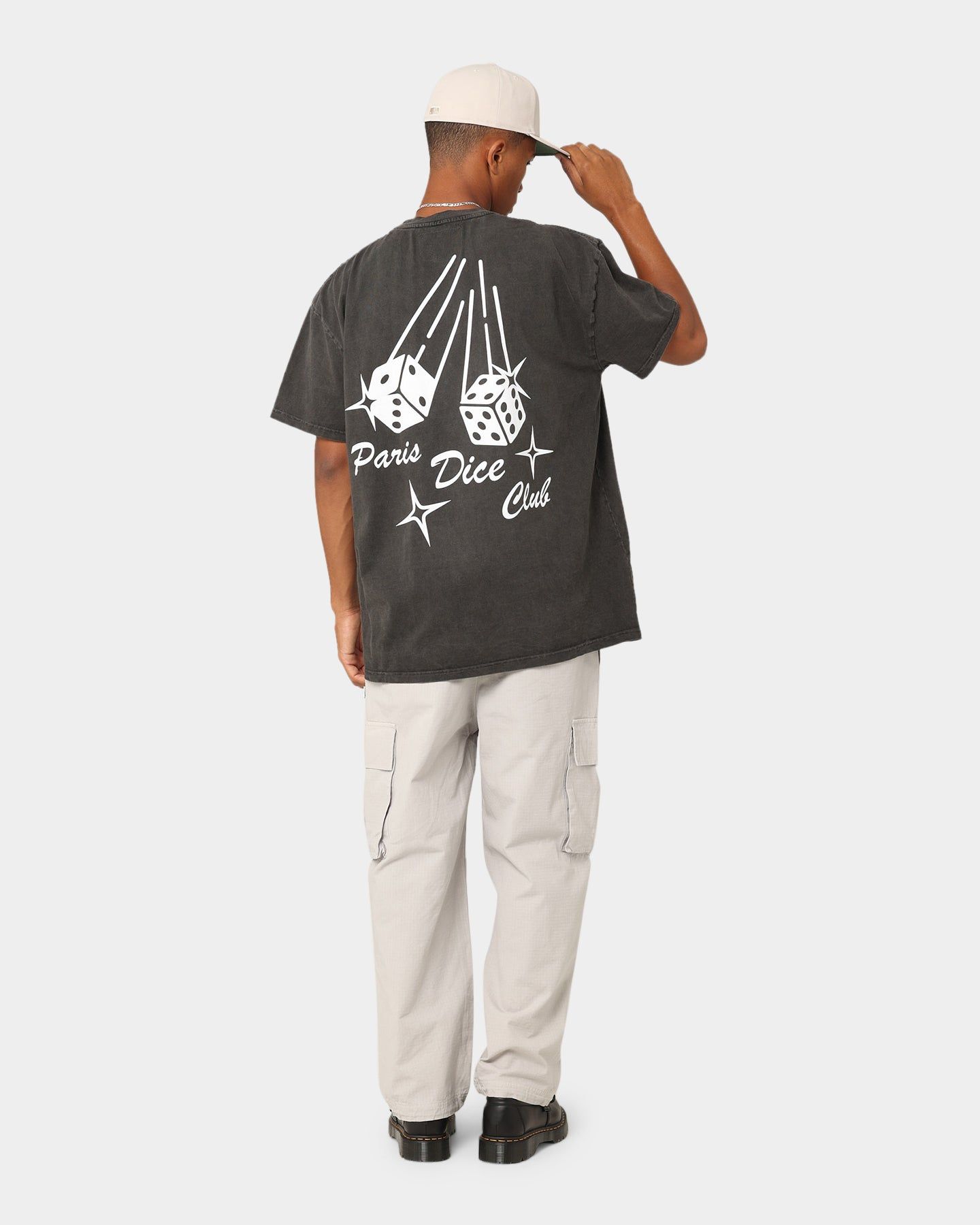 Carré Paris Dice Club Vintage T-Shirt Black Wash sold by Culture Kings product image thumbnail 3