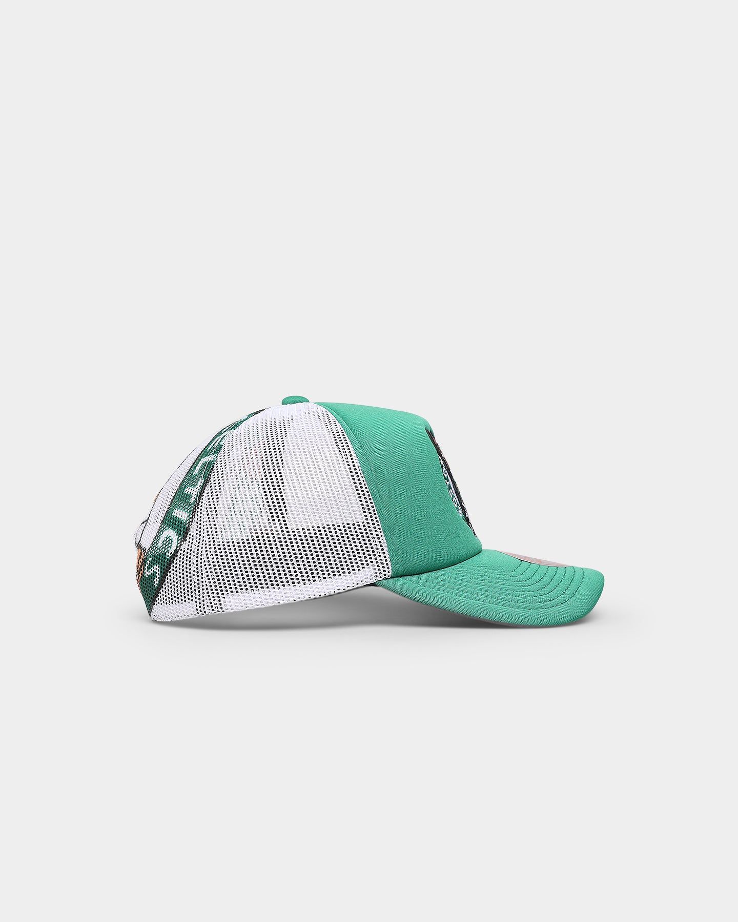 Mitchell & Ness Boston Celtics 'NBA Off The Backboard' Trucker Snapback Green sold by Culture Kings product image thumbnail 4