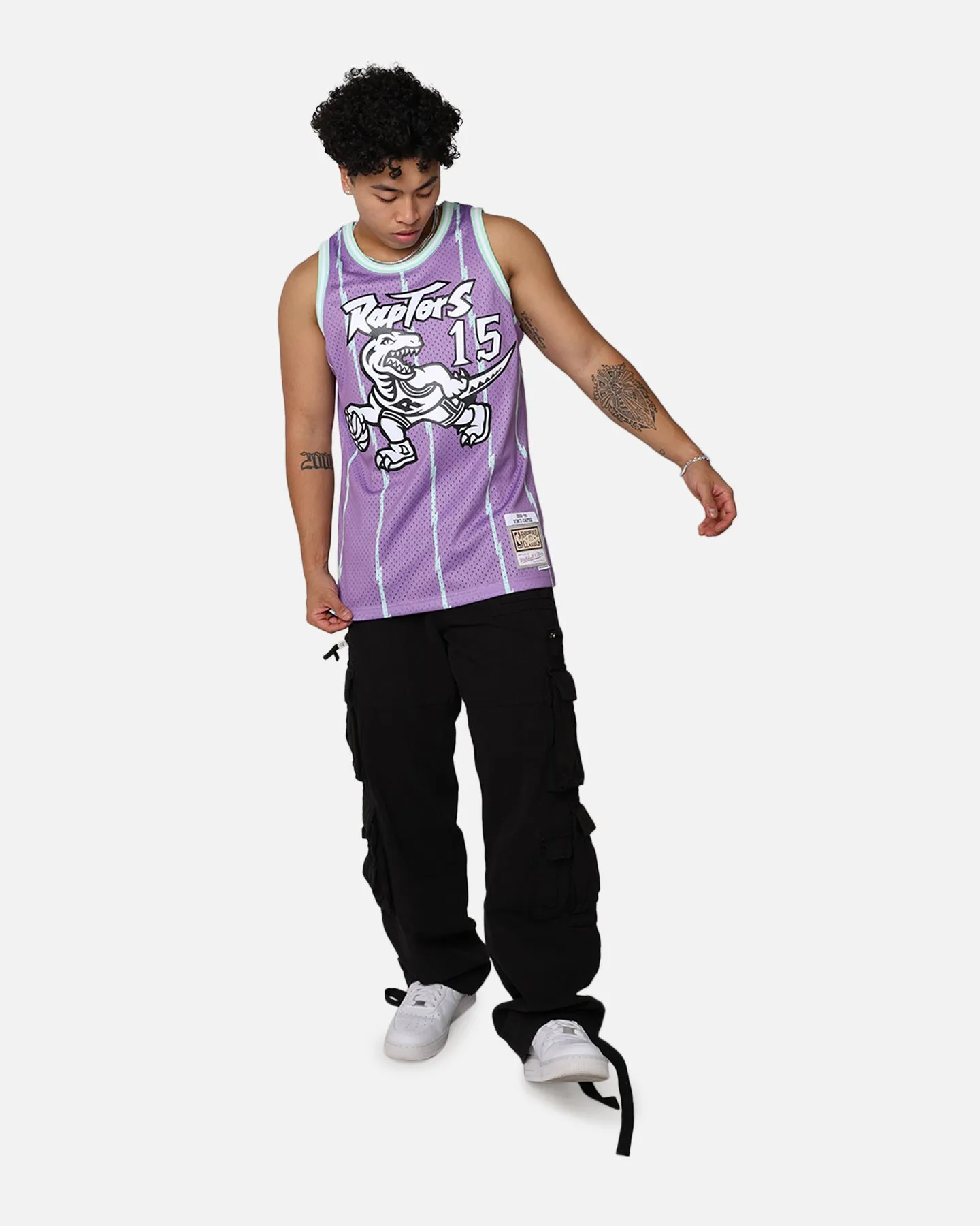 Mitchell & Ness Toronto Raptors Vince Carter 1998-99 Pastel Swingman Jersey Pastel Purple sold by Culture Kings product image thumbnail 3