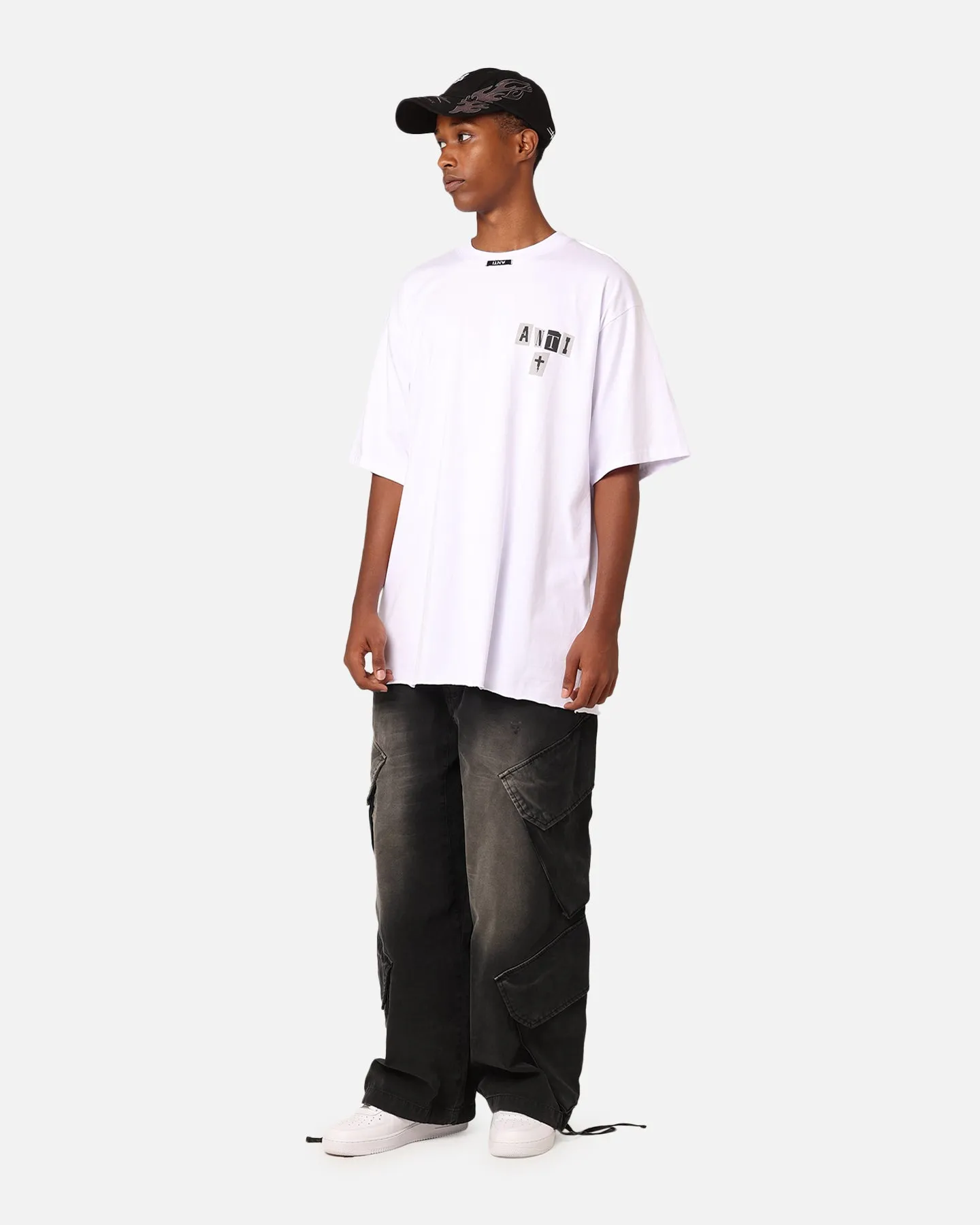 The Anti Order Ransom Baggy T-Shirt White sold by Culture Kings product image thumbnail 4