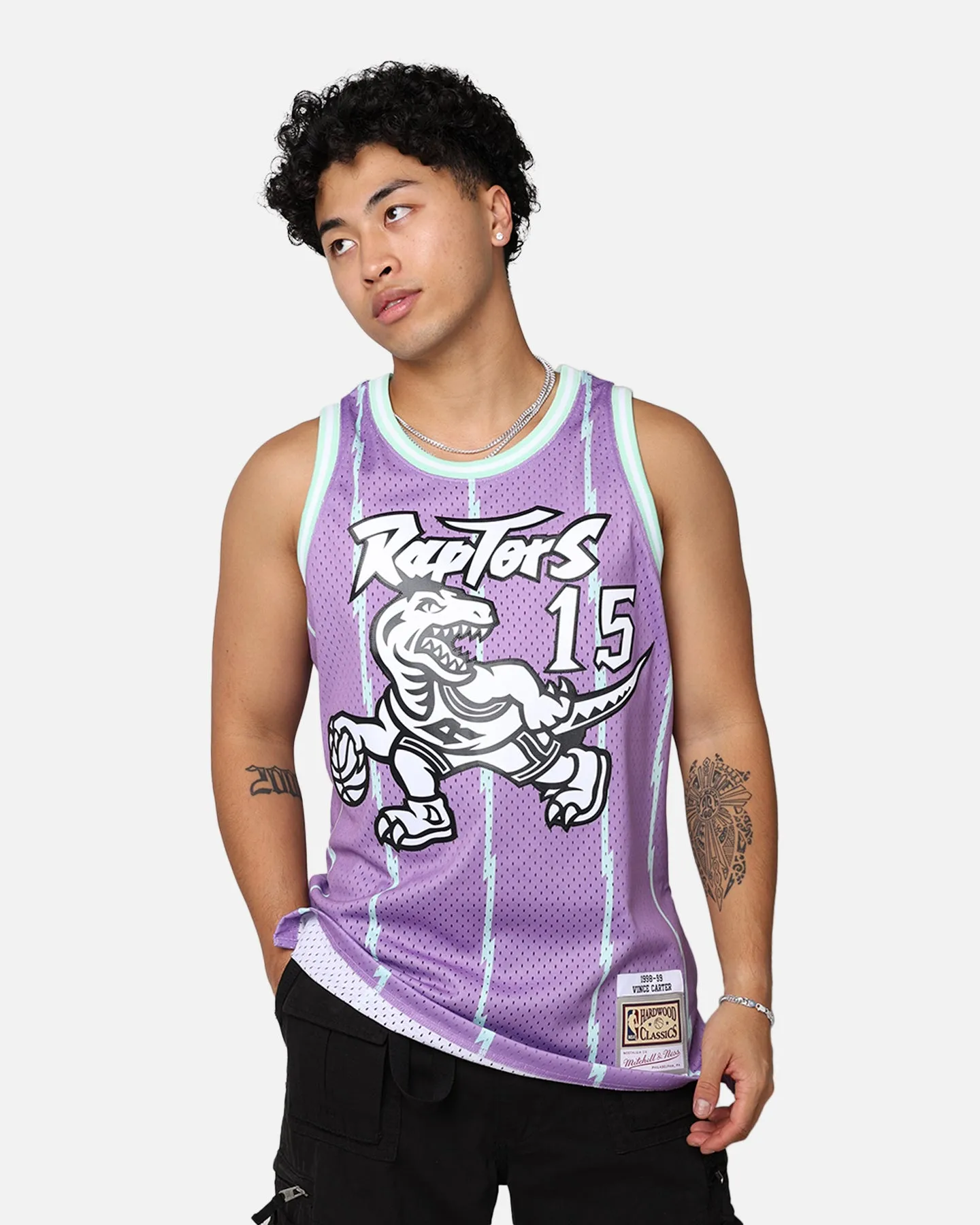 Mitchell & Ness Toronto Raptors Vince Carter 1998-99 Pastel Swingman Jersey Pastel Purple sold by Culture Kings product image thumbnail 2