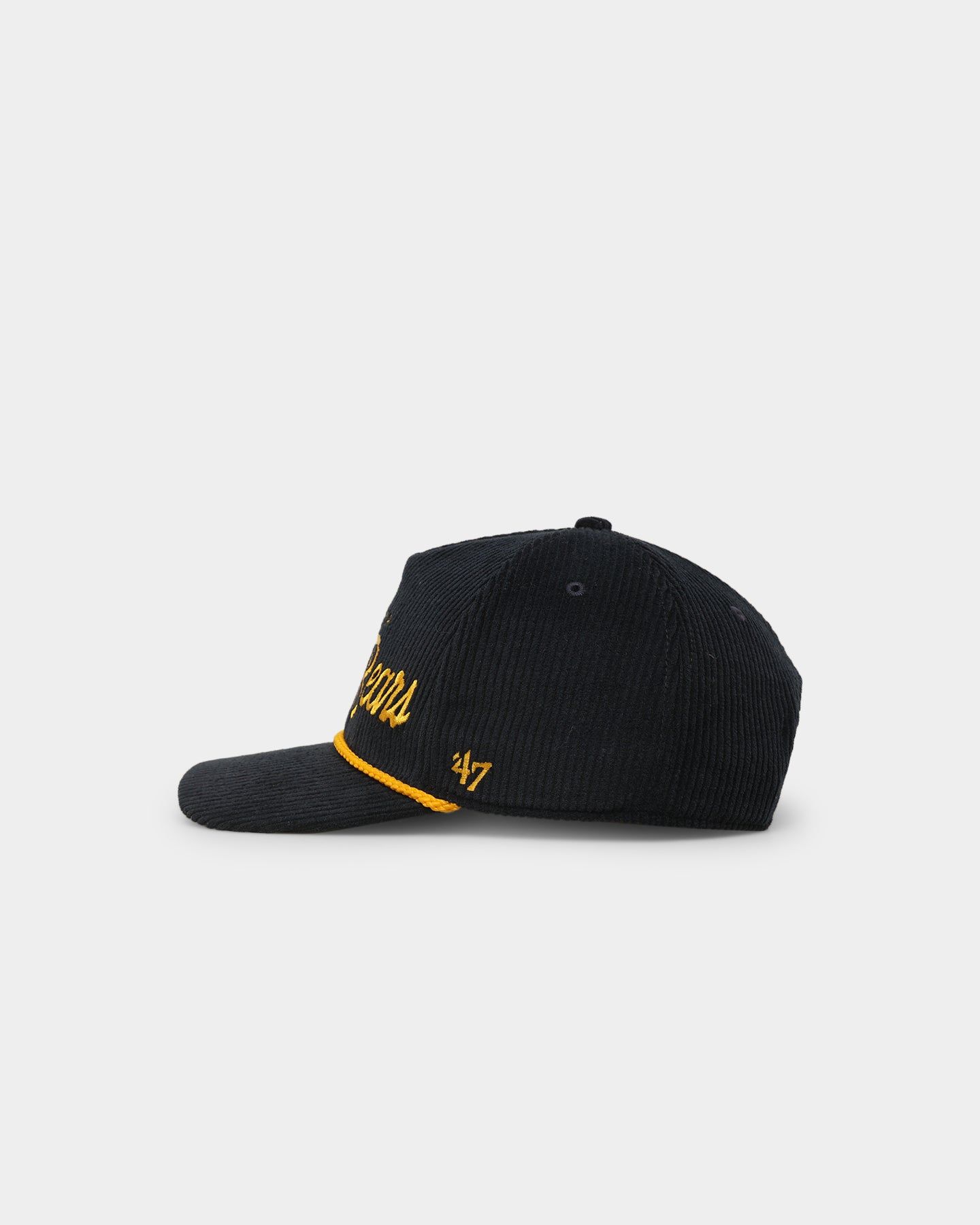47 Brand California Golden Bears 'NCAA Corduroy Team Script' Corduroy Crossrope 47 Hitch Snapback Navy sold by Culture Kings product image thumbnail 4
