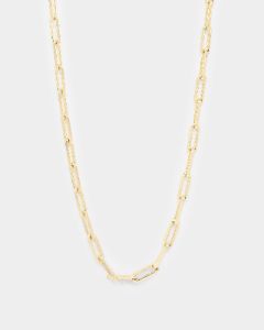 House Of Auric 10.5mm Long Cable Chain 18K Gold Vermeil sold by Culture Kings