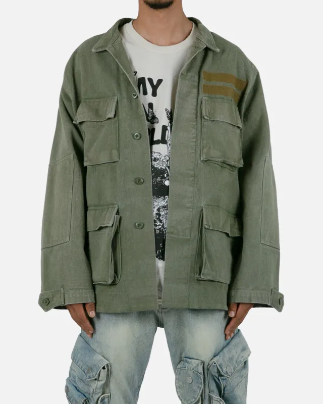 MNML Vintage Army Jacket Olive sold by Culture Kings