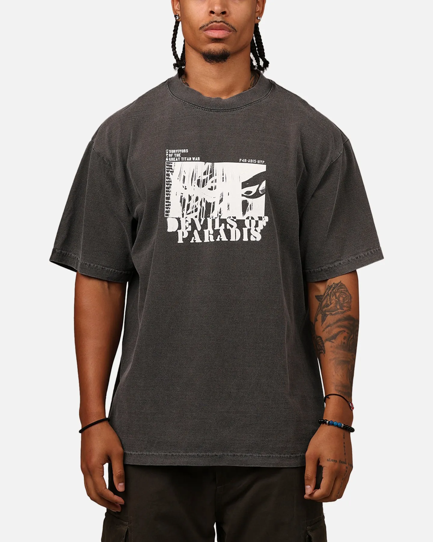 Hypland X Attack On Titan Devils Of Paradis T-Shirt Vintage