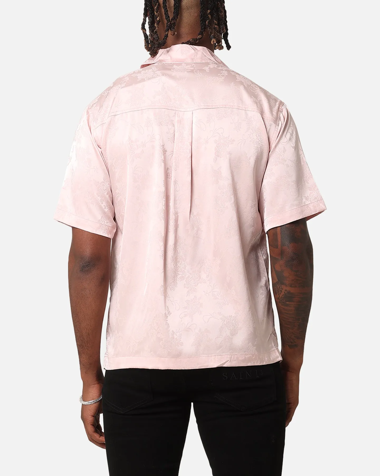 XXIII Carry Satin Button Up Shirt Pink sold by Culture Kings product image thumbnail 3