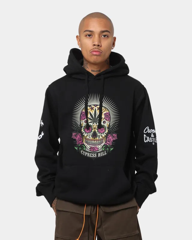 Crooks & Castles Cypress Hill Skull Hoodie Black sold by Culture Kings