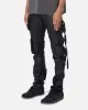 MNML D152 Leather Cargo Pants Black sold by Culture Kings