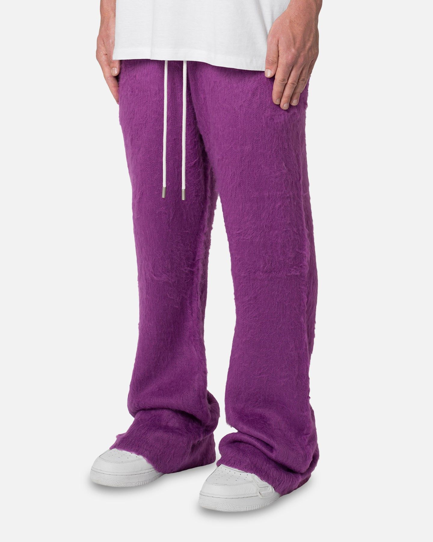 MNML Fuzzy Sweatpants Purple sold by Culture Kings product image thumbnail 2