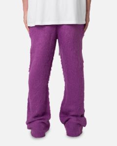 MNML Fuzzy Sweatpants Purple sold by Culture Kings