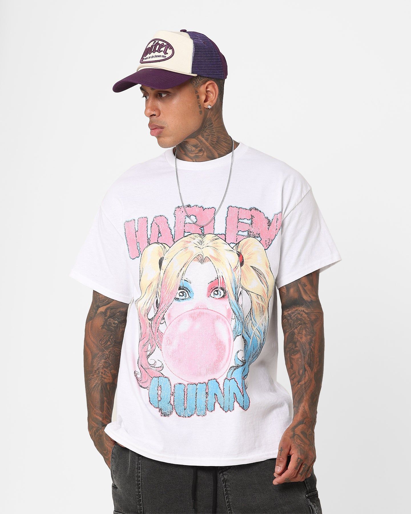 Goat Crew X DC Harley Quinn T-Shirt White sold by Culture Kings