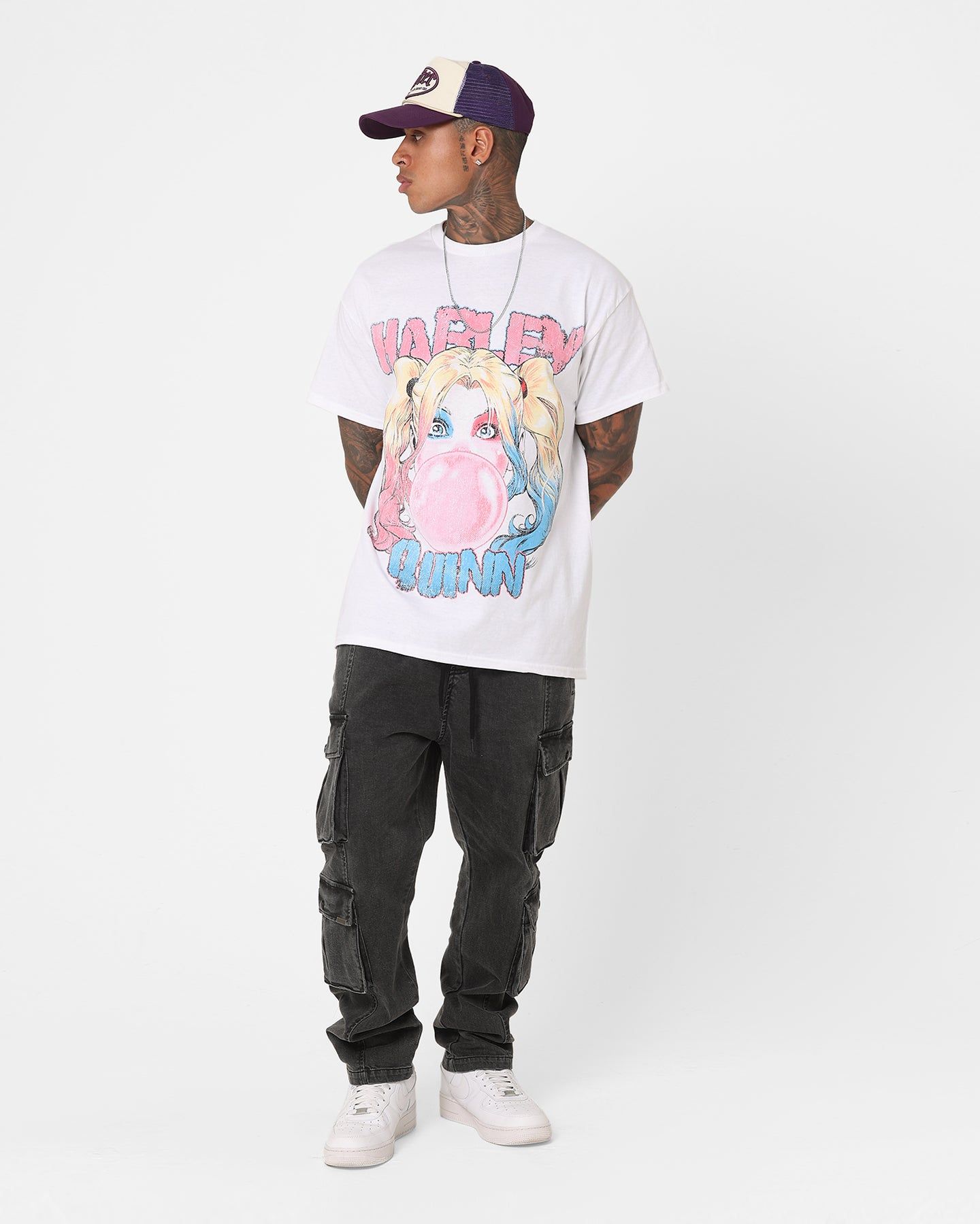 Goat Crew X DC Batman Harley Quinn T-Shirt White sold by Culture Kings product image thumbnail 3