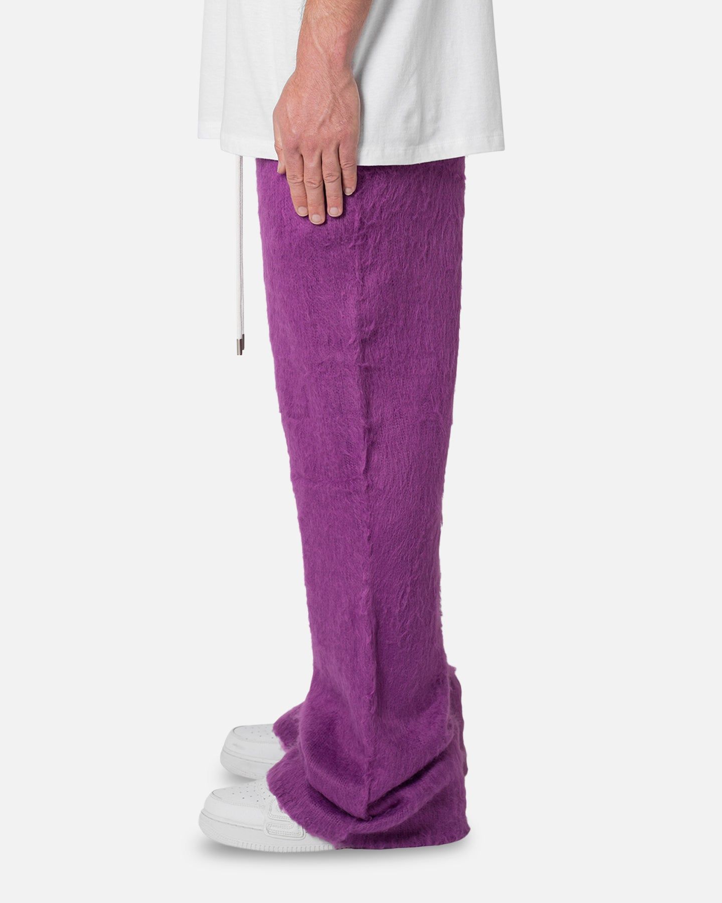MNML Fuzzy Sweatpants Purple sold by Culture Kings product image thumbnail 3