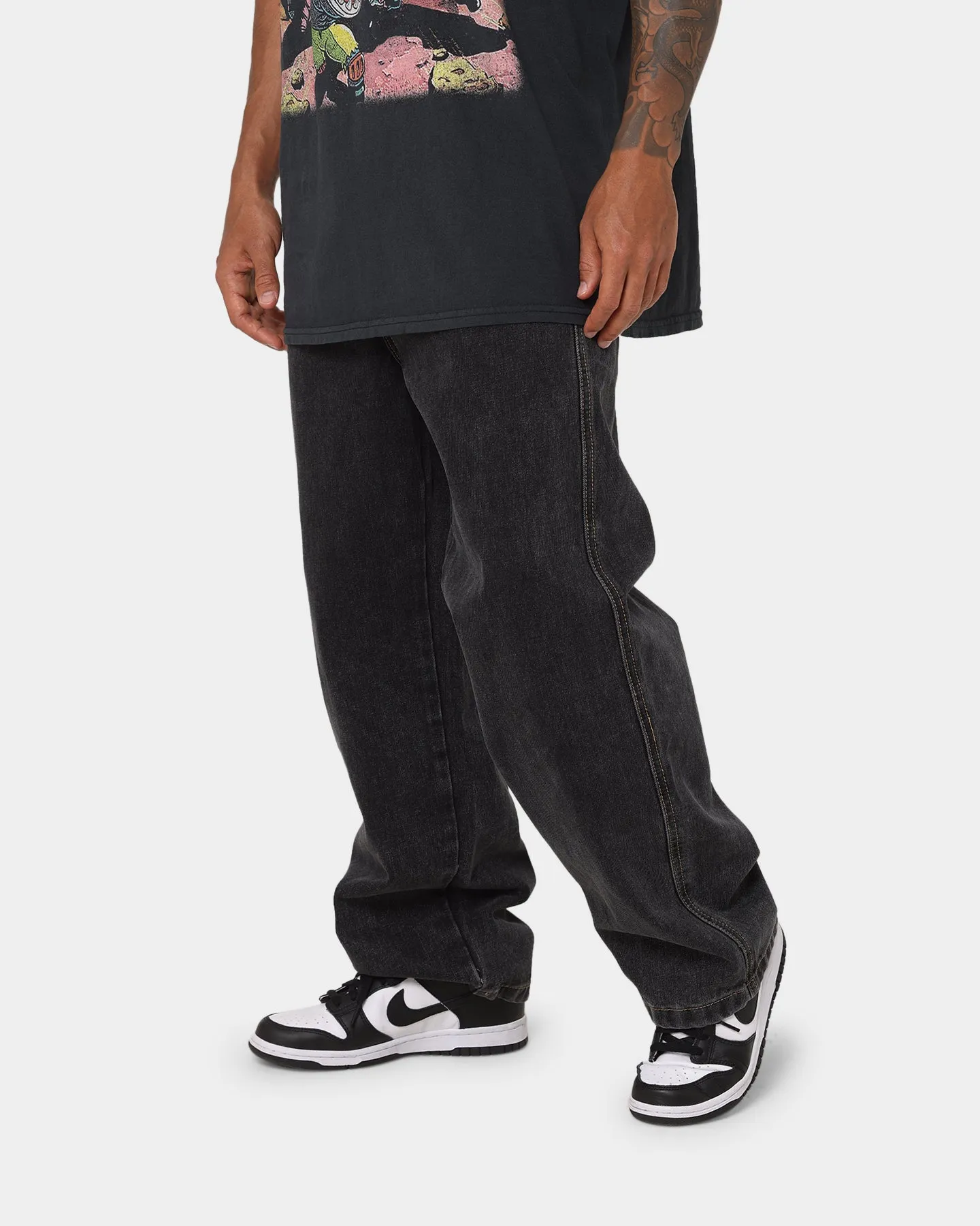 X-Large Bull Denim 91 Pants Washed Black sold by Culture Kings product image thumbnail 4