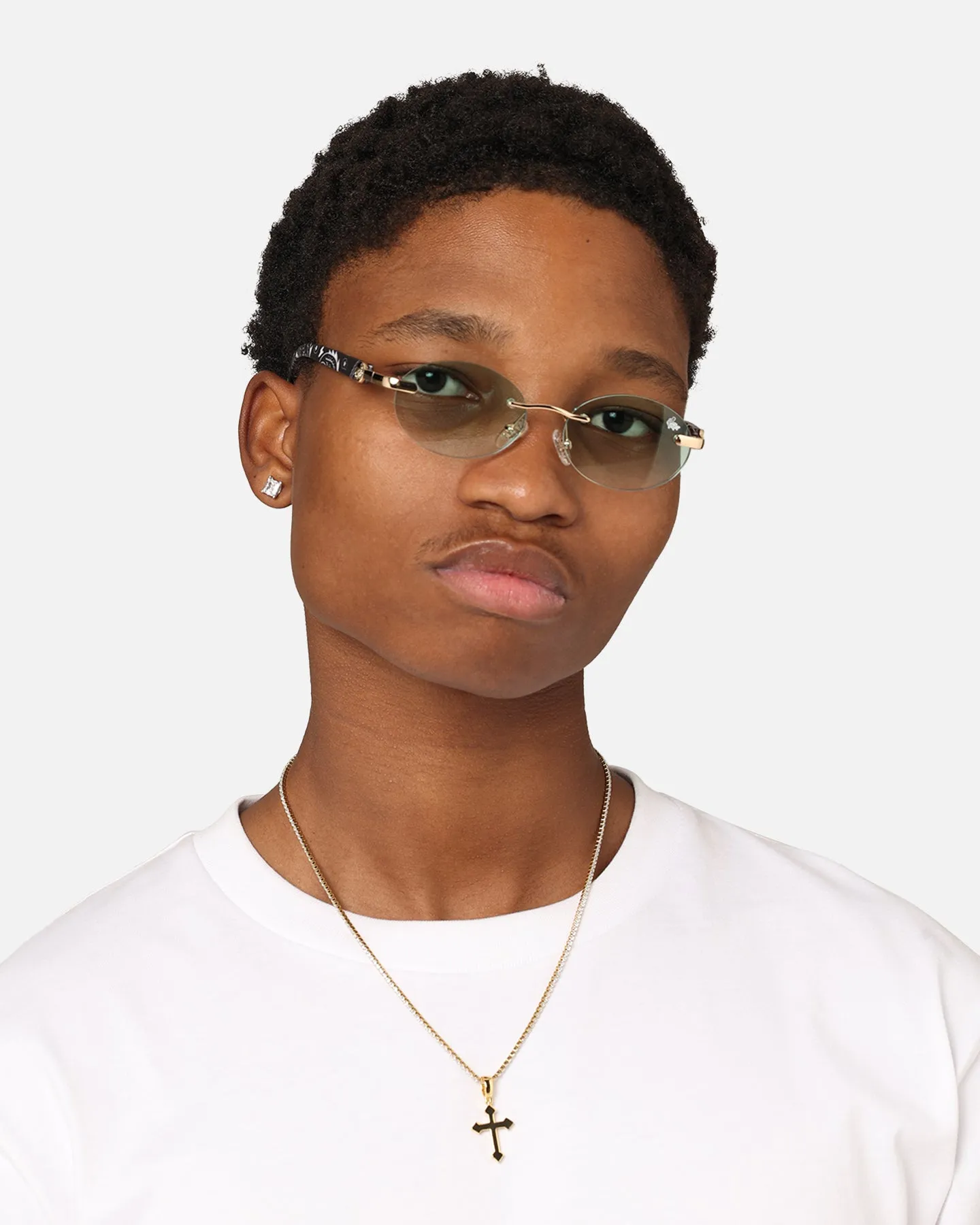 Belvoir & Co X Culture Kings Sancho Sunglasses Green/Gold/Black sold by Culture Kings product image thumbnail 4
