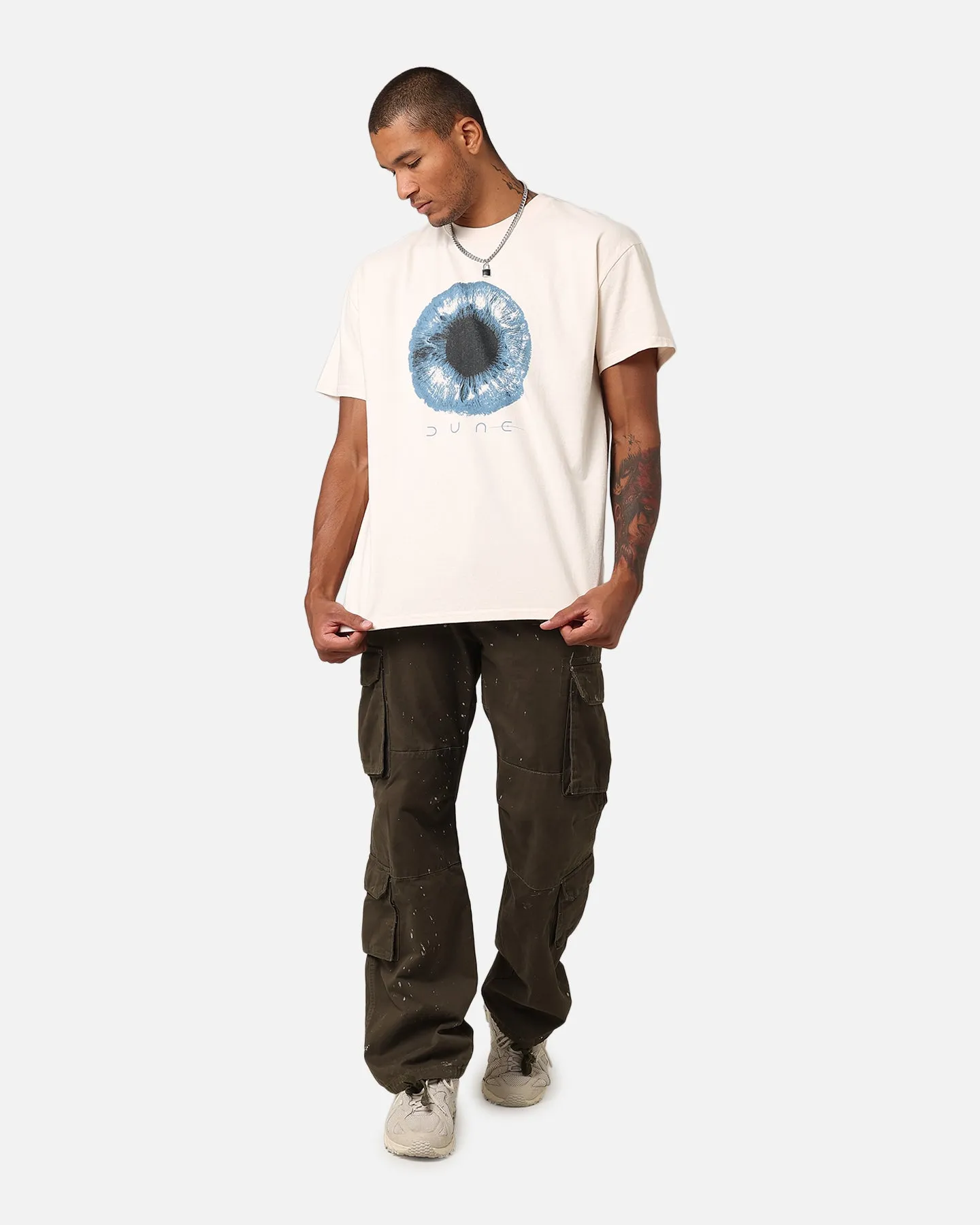 Goat Crew X Dune Fear Heavyweight T-Shirt Off White sold by Culture Kings product image thumbnail 3
