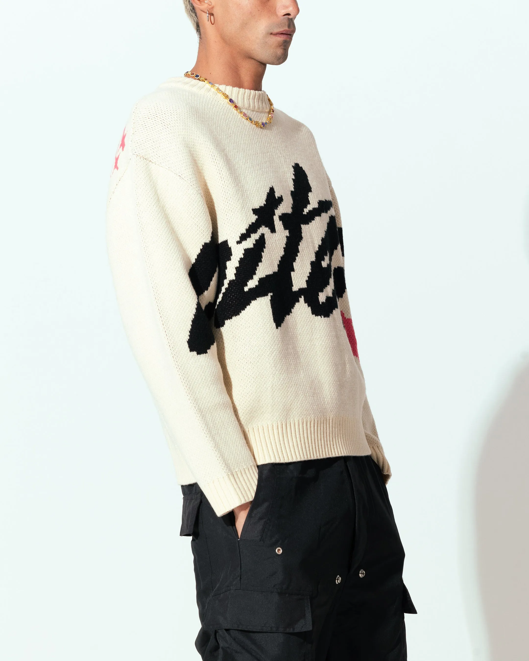 Loiter Spider Knit Sweater Off White sold by Culture Kings product image thumbnail 5