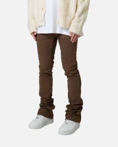 MNML X491 Convertible Skinny Denim Jeans Brown sold by Culture Kings