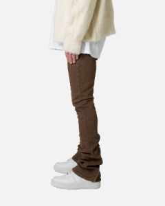 MNML X491 Convertible Skinny Denim Jeans Brown sold by Culture Kings