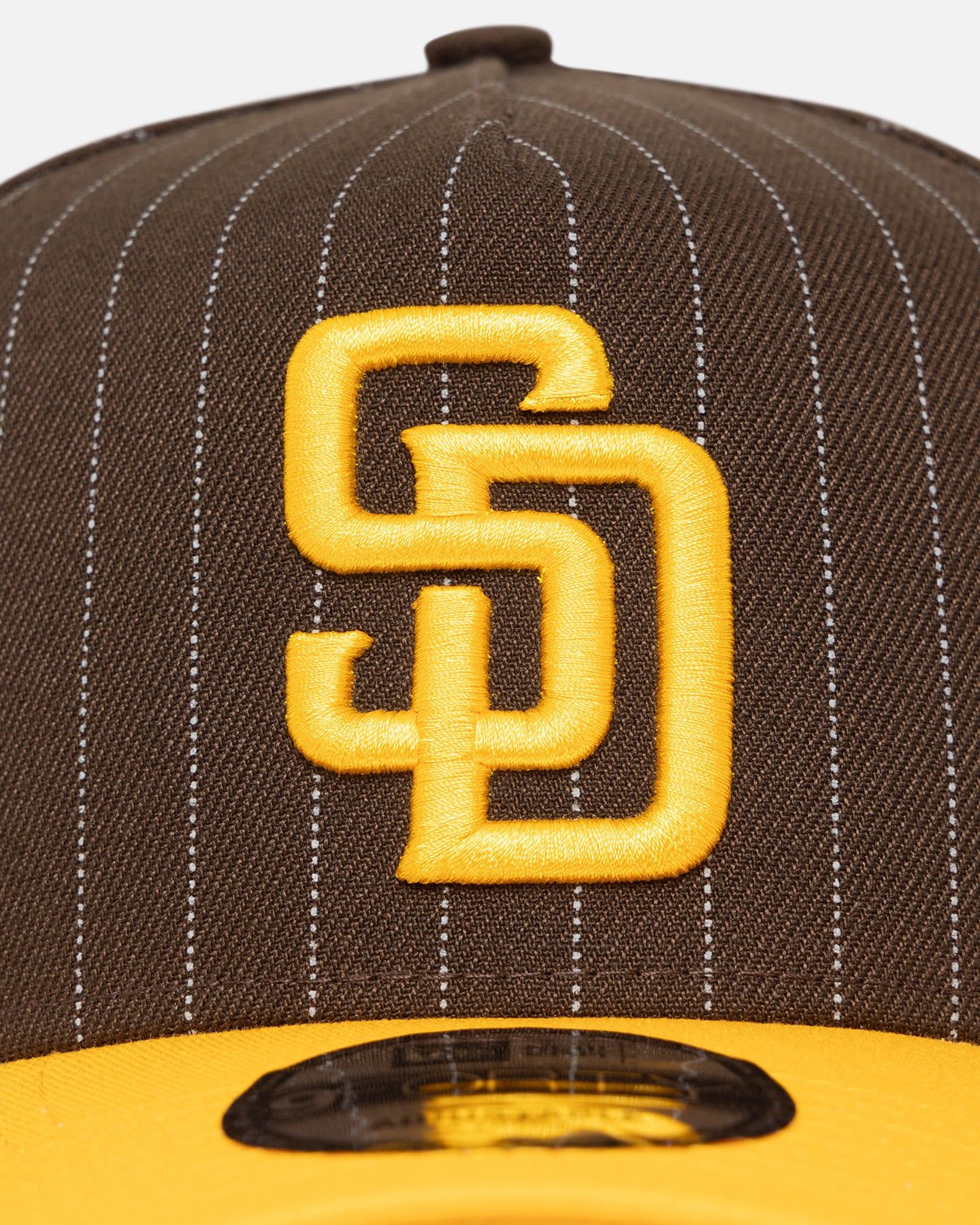 New Era San Diego Padres '2-Tone Pinstripe' 9FORTY A-Frame Snapback Pinstripe sold by Culture Kings product image thumbnail 5