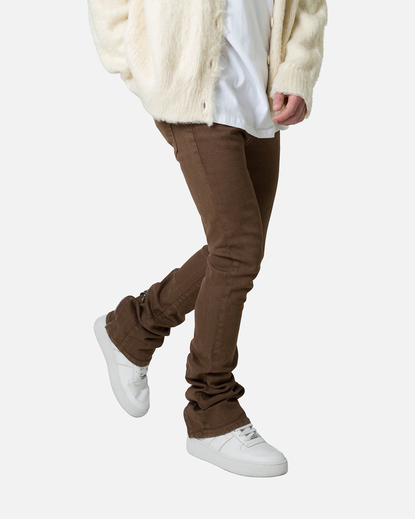 MNML X491 Convertible Skinny Denim Jeans Brown sold by Culture Kings product image thumbnail 5