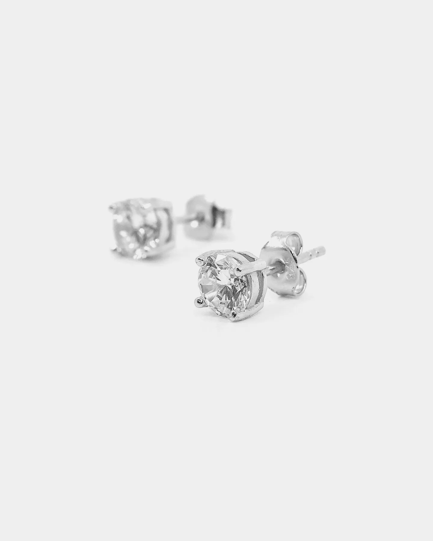 Saint Morta Round Cut Earrings Iced White Gold sold by Culture Kings product image thumbnail 2