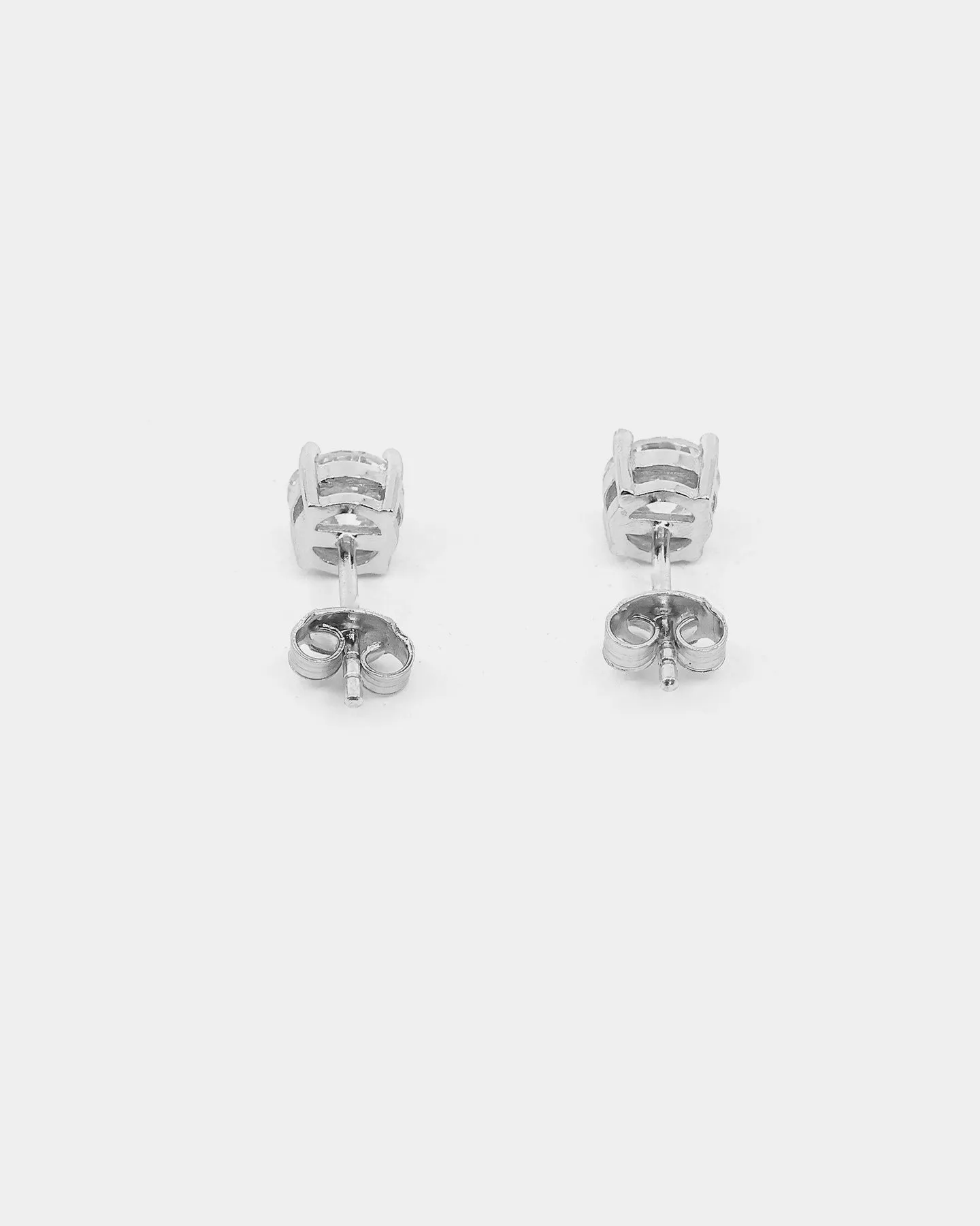 Saint Morta Round Cut Earrings Iced White Gold sold by Culture Kings product image thumbnail 3