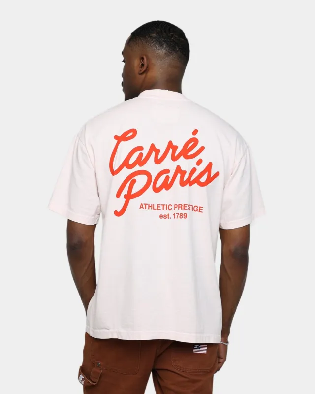 Carré Script T-Shirt Light Pink sold by Culture Kings