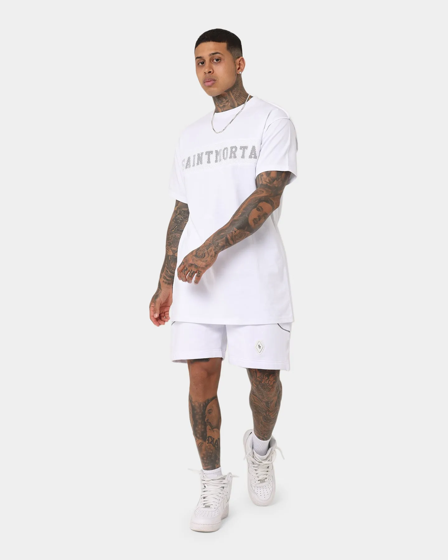 Saint Morta Polaris Shorts White sold by Culture Kings product image thumbnail 3