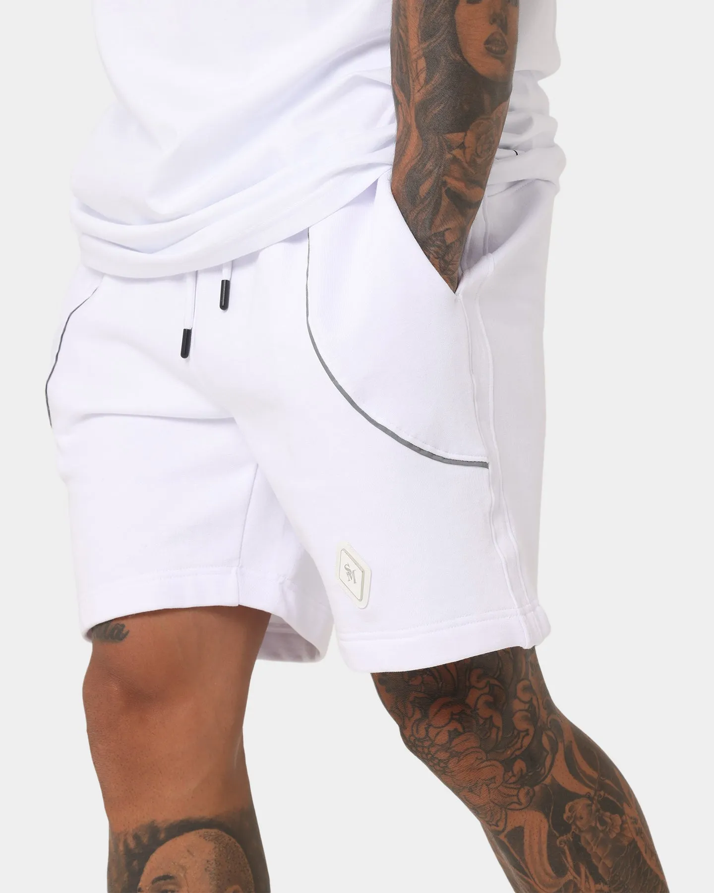 Saint Morta Polaris Shorts White sold by Culture Kings product image thumbnail 5
