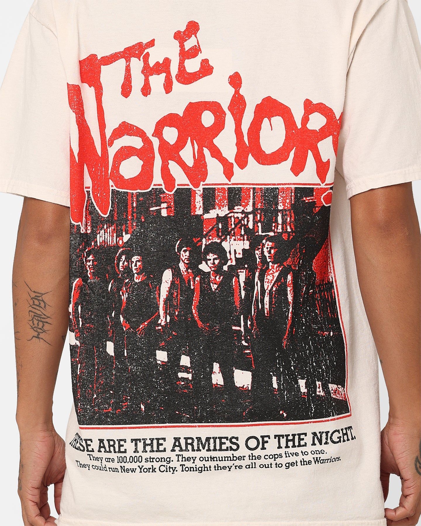 American Thrift X The Warriors The Warriors Vintage T-Shirt Off White sold by Culture Kings product image thumbnail 4